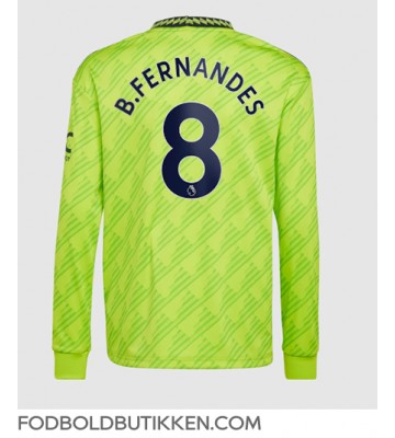 Manchester United Bruno Fernandes #8 Tredjetrøje 2022-23 Langærmet